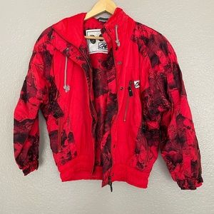 Vintage CRE-ACT 90s Womens Ski Jacket Italy Small